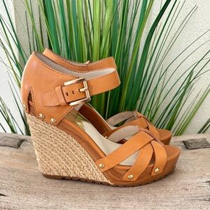 Michael Kors Somerly Espadrille Wedge Sandals